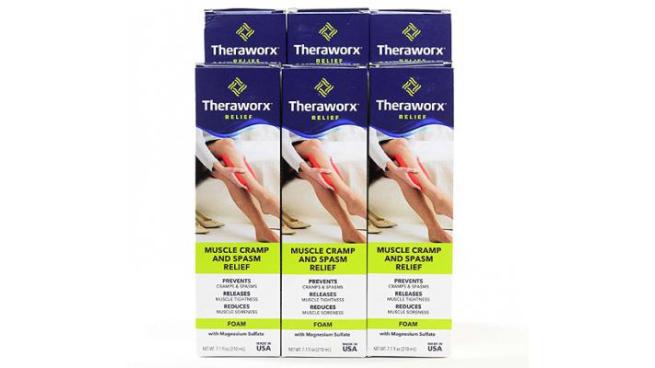 Theraworx Muscle Cramp and Spasm Relief Spray Foam Progressive